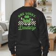 One Lucky Daddy St Patricks Day Dad Father Men's Sweatshirt Back Print One Lucky Daddy St Patricks Day Dad Father Men's Sweatshirt Back Print
