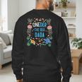 OneDer The Sea Dada 1st Birthday Dad Matching Men's Sweatshirt Back Print