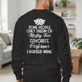 For Parents Of Actors And Actresses Drama Mom And Dad Men's Sweatshirt Back Print