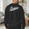 Pawpaw Vintage Retro Style For Dad Grandpa Men's Sweatshirt Back Print