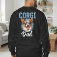 Pembroke Welsh Corgi Corgi Dad Men's Sweatshirt Back Print Pembroke Welsh Corgi Corgi Dad Men's Sweatshirt Back Print