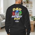 PJ Masks Group Shot Dad Of The Birthday Boy Logo Men's Sweatshirt Back Print