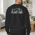 Plant Dad Potted Plant Lover Gardening Plant Guy Men's Sweatshirt Back Print Plant Dad Potted Plant Lover Gardening Plant Guy Men's Sweatshirt Back Print