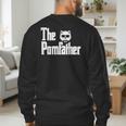 The PomFather Pomeranian Dog Dad Shirt Men Men's Sweatshirt Back Print
