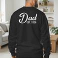 Pregnancy Announcement Daddy New Dad First Time Dad 2026 Men's Sweatshirt Back Print Pregnancy Announcement Daddy New Dad First Time Dad 2026 Men's Sweatshirt Back Print