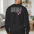 Promoted To Daddy Est 2026 Shirt New Daddy New Dad Men's Sweatshirt Back Print