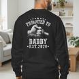 Promoted To Daddy Est 2026 Soon To Be Daddy 2026 Men's Sweatshirt Back Print