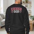 Proud Cheer Dad My Favorite Cheerleader Calls Me Daddy Men Men's Sweatshirt Back Print