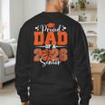 Proud Dad Of A 2026 Senior Basketball Graduation Family Men's Sweatshirt Back Print