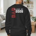 Proud Dad Of Class Of 2026 Graduate Men's Sweatshirt Back Print