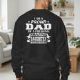 I Am A Proud Dad Of A Freaking Amazing Daughter For Father Men's Sweatshirt Back Print