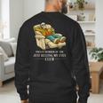 Proud Member Of The Just Resting My Eyes Club Dad Men's Sweatshirt Back Print