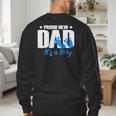 Proud New Dad It's A Boy Men's Sweatshirt Back Print