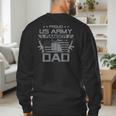 Proud US Army Ranger Dad Flag American USA Military Men's Sweatshirt Back Print Proud US Army Ranger Dad Flag American USA Military Men's Sweatshirt Back Print