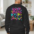 Rad Dad 80s Throwback Men's Sweatshirt Back Print
