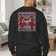 Red Sport Loud Proud Cheer Coach Dad Father's Day Men's Sweatshirt Back Print Red Sport Loud Proud Cheer Coach Dad Father's Day Men's Sweatshirt Back Print