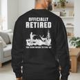 Retirement 2025 Retire Deer Hunting Retired For Dad Men's Sweatshirt Back Print Retirement 2025 Retire Deer Hunting Retired For Dad Men's Sweatshirt Back Print