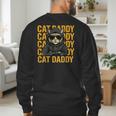 Retro Cat Daddy Style Animal For Men Women Kid Boy Girl Men's Sweatshirt Back Print