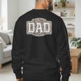 Retro Old Camo Dad Camouflage Hunting Season Father's Day Men's Sweatshirt Back Print