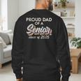 Retro Proud Dad Of a Senior Class Of 2026 Senior Dad 2026 Men's Sweatshirt Back Print
