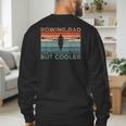 Round Rowing Dad Rudder Men's Sweatshirt Back Print