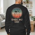 Shiba Inu Dog Vintage Shiba Inu Dad Men Women Men's Sweatshirt Back Print