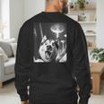 Siberian Husky Alien UFO Taking a Selfie Dog Mom Dad Men's Sweatshirt Back Print Siberian Husky Alien UFO Taking a Selfie Dog Mom Dad Men's Sweatshirt Back Print