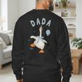 Silly Dada Silly Goose Mom Birthday Family Matching Party Men's Sweatshirt Back Print