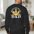 The Simpsons World's Best Dad Father's Day Group V2 Small Men's Sweatshirt Back Print
