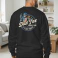 Skeleton Dad Tax Making Sure It's Not Poison Fathers Day Men's Sweatshirt Back Print