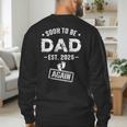 Soon To Be Dad Again Promoted To Dad Again 2026 Men's Sweatshirt Back Print
