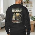 Soon To Be Daddy Fatherhood Baby Announcement Future Dad Men's Sweatshirt Back Print