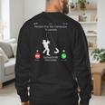 Sorry Missed Call Fisher Dad In Spanish Men's Sweatshirt Back Print
