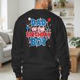 Spider Web Dad Of The Birthday Boy Men's Sweatshirt Back Print