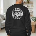 Star Wars Father's Day Stormtrooper This Dad Is A Trooper Circle Men's Sweatshirt Back Print