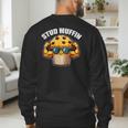 Stud Muffin Muffin Lover Dad Boyfriend Men Boys Men's Sweatshirt Back Print Stud Muffin Muffin Lover Dad Boyfriend Men Boys Men's Sweatshirt Back Print