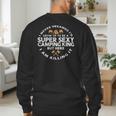 Super Camping King Camp Camper Dad Men Husband Men's Sweatshirt Back Print Super Camping King Camp Camper Dad Men Husband Men's Sweatshirt Back Print