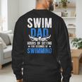 Swim Dad Swimming Dad Of A Swimmer Dad Swim Father Men's Sweatshirt Back Print Swim Dad Swimming Dad Of A Swimmer Dad Swim Father Men's Sweatshirt Back Print