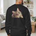 Tabby Cat Mom Dad Pet Shop Tabby Cats Kitten Tabby Cat Men's Sweatshirt Back Print