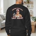 Trump Tariffed Your Mom Last Night Saying Meme Dad Men Men's Sweatshirt Back Print Trump Tariffed Your Mom Last Night Saying Meme Dad Men Men's Sweatshirt Back Print