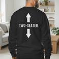 Two Seater Shirt For Men 2 Seater Dad Men's Sweatshirt Back Print Two Seater Shirt For Men 2 Seater Dad Men's Sweatshirt Back Print