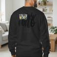 Uno 1st Birthday Dad Men's Sweatshirt Back Print Uno 1st Birthday Dad Men's Sweatshirt Back Print
