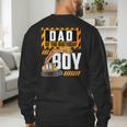 Vehicle Construction Excavator Dad Of The Birthday Boy Small Men's Sweatshirt Back Print