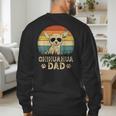 Vintage Chihuahua Dad Dog Lovers Father's Day Tee Men's Sweatshirt Back Print Vintage Chihuahua Dad Dog Lovers Father's Day Tee Men's Sweatshirt Back Print
