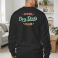 Vintage Cool Dog Dads Club Father's Day Dog Lover Men's Sweatshirt Back Print