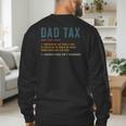 Vintage Dad Tax Definition Men Father's Day Men's Sweatshirt Back Print