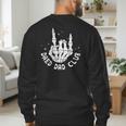 Vintage Dead Dad Club Matching 2 Sides Fathers Day Men's Sweatshirt Back Print