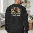 Vintage Jiu Jitsu Dad Just Like A Normal Dad Only Cooler Men's Sweatshirt Back Print