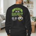 Vintage Leveling Up To Daddy 2026 Soon To Be Dad 2026 Men's Sweatshirt Back Print