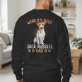 World´s Best Jack Russell Terrier Dad Dog Owner Men Men's Sweatshirt Back Print